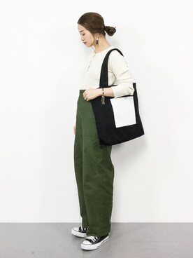 isaさん（レディース・155cm）の冬コーディネート