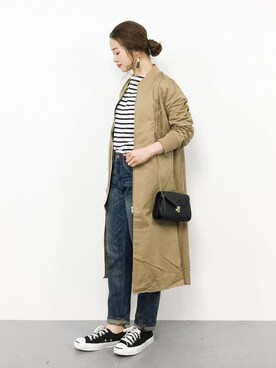 isaさん(レディース・155cm)の冬コーディネート