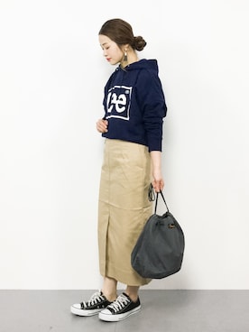 isaさん(レディース・155cm)の冬コーディネート