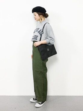 isaさん（レディース・155cm）の冬コーディネート