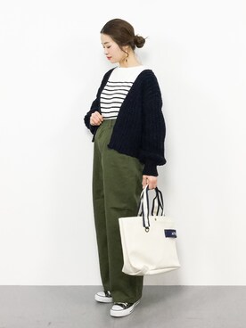 isaさん（レディース・155cm）の冬コーディネート