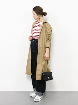 isaさん（レディース・155cm）の冬コーディネート