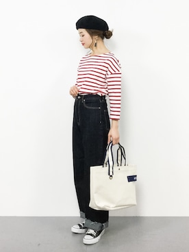 isaさん（レディース・155cm）の冬コーディネート