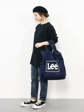 isaさん（レディース・155cm）の冬コーディネート