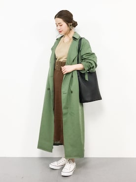 「Ms.yuu by Nothing And Others（ミスユーバイナッシングアンドアザーズ）のアイテム」を使った、isaさん（レディース・155cm）の春コーディネート