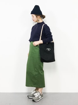 isaさん（レディース・155cm）の春コーディネート