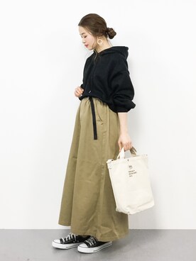 isaさん（レディース・155cm）の春コーディネート