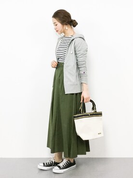 isaさん(レディース・155cm)の春コーディネート