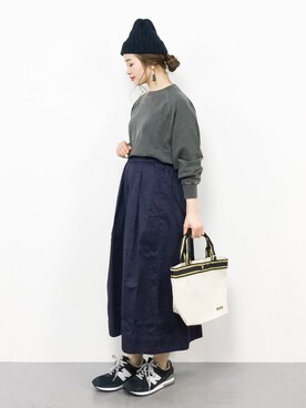 isaさん(レディース・155cm)の春コーディネート