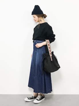 isaさん（レディース・155cm）の春コーディネート