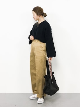 isaさん（レディース・155cm）の春コーディネート