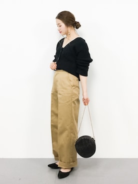 isaさん（レディース・155cm）の春コーディネート