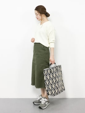 isaさん（レディース・155cm）の春コーディネート