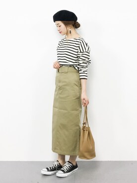 isaさん（レディース・155cm）の春コーディネート