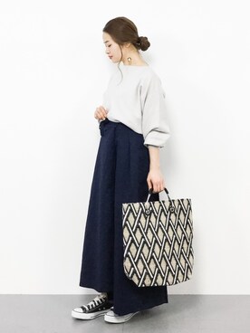 isaさん（レディース・155cm）の春コーディネート