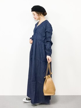 isaさん（レディース・155cm）の春コーディネート