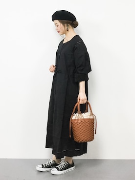 isaさん（レディース・155cm）の春コーディネート