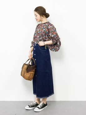 isaさん（レディース・155cm）の春コーディネート