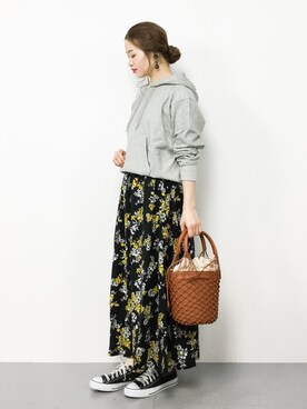 isaさん（レディース・155cm）の春コーディネート