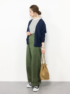 isaさん（レディース・155cm）の春コーディネート