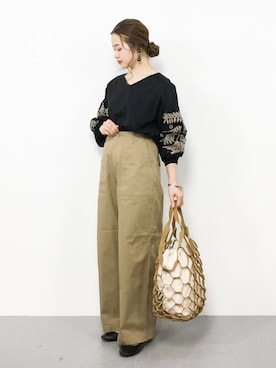 isaさん（レディース・155cm）の春コーディネート