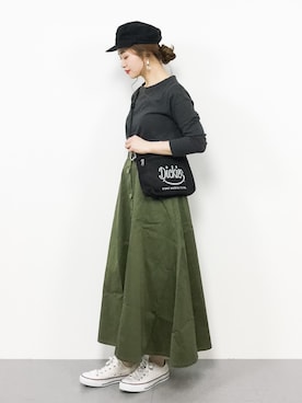 isaさん（レディース・155cm）の春コーディネート