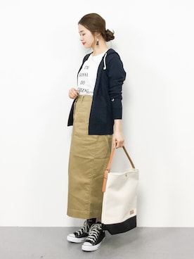 isaさん（レディース・155cm）の春コーディネート