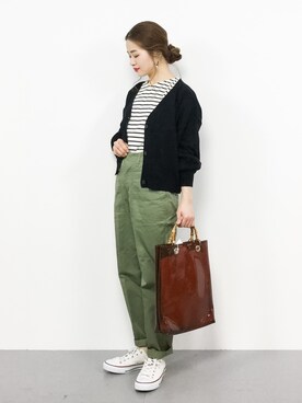 isaさん（レディース・155cm）の春コーディネート