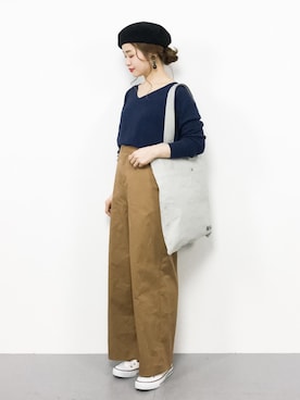 isaさん（レディース・155cm）の春コーディネート