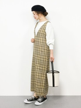 isaさん（レディース・155cm）の春コーディネート