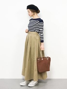 isaさん(レディース・155cm)の春コーディネート