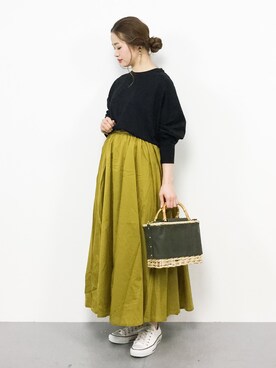 isaさん（レディース・155cm）の春コーディネート