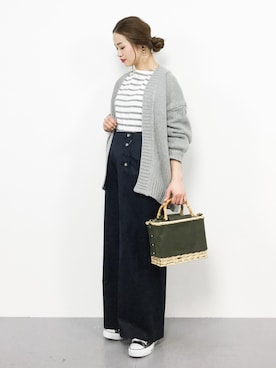 isaさん（レディース・155cm）の春コーディネート