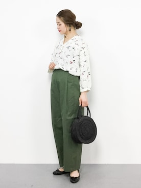 isaさん（レディース・155cm）の春コーディネート