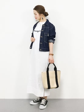 isaさん（レディース・155cm）の春コーディネート