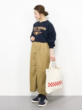 isaさん（レディース・155cm）の春コーディネート