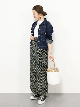 isaさん（レディース・155cm）の春コーディネート