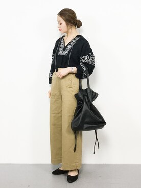 isaさん（レディース・155cm）の春コーディネート