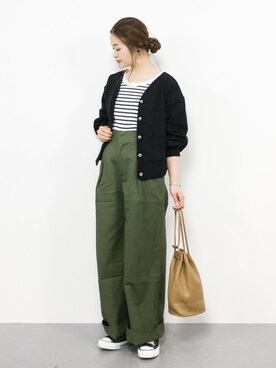 isaさん（レディース・155cm）の春コーディネート