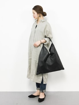 isaさん（レディース・155cm）の春コーディネート