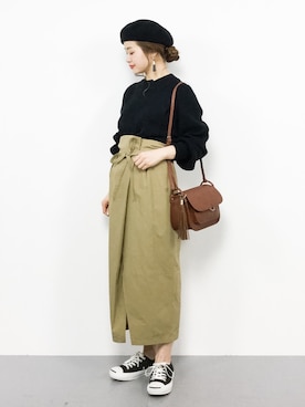 isaさん（レディース・155cm）の春コーディネート