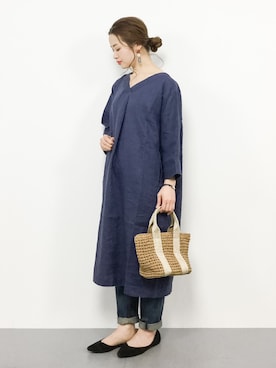 isaさん（レディース・155cm）の春コーディネート