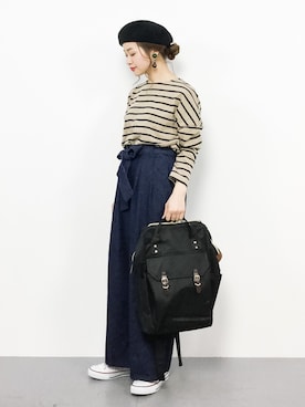 isaさん（レディース・155cm）の春コーディネート