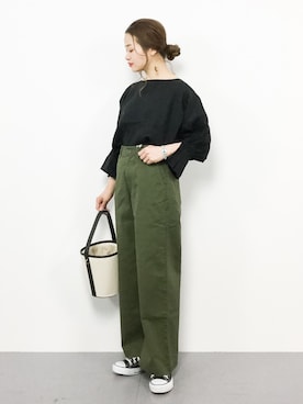 isaさん（レディース・155cm）の春コーディネート