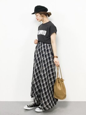 isaさん（レディース・155cm）の春コーディネート