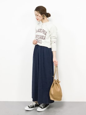 isaさん（レディース・155cm）の春コーディネート