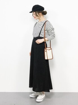 isaさん（レディース・155cm）の春コーディネート