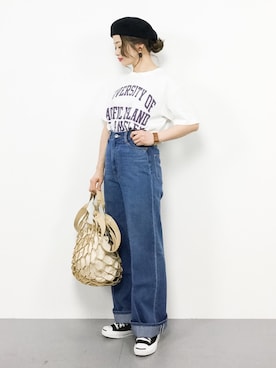 isaさん(レディース・155cm)の春コーディネート