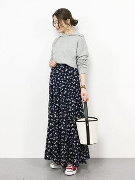 isaさん（レディース・155cm）の春コーディネート