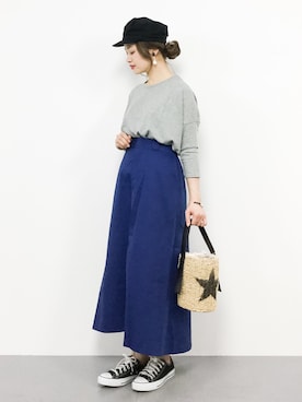 isaさん（レディース・155cm）の春コーディネート